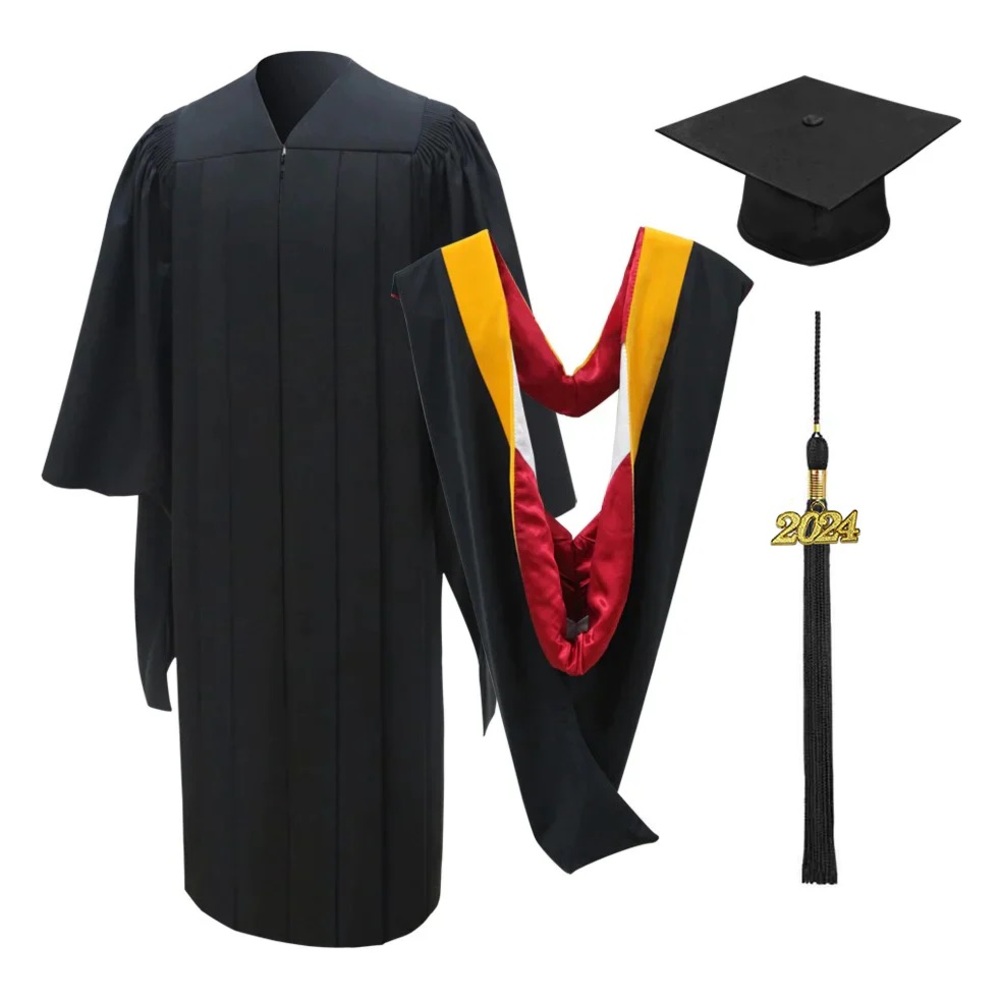 University of Denver graduation cap, gown, etc.